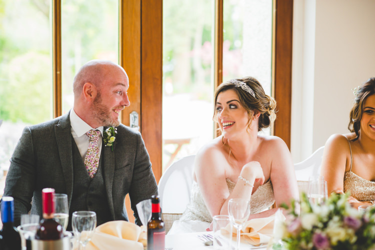 Gold Sequin Outdoor Humanist Wedding http://www.emmahillierphotography.com/