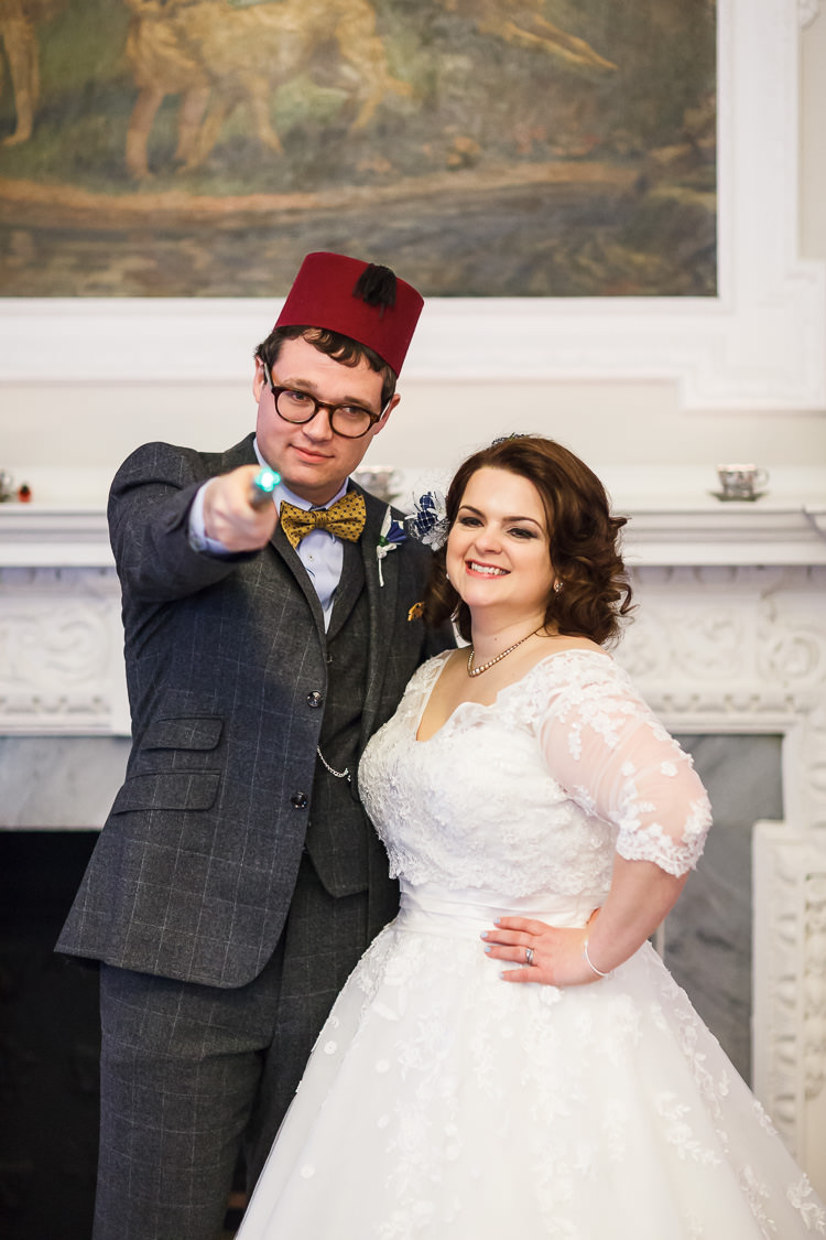 Vintage Doctor Who Wedding http://www.linaandtom.com/