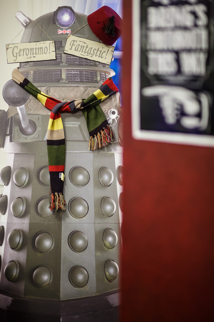 Vintage Doctor Who Wedding http://www.linaandtom.com/