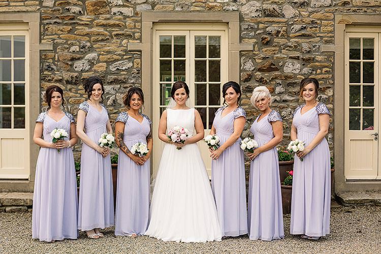 Lavender Lilac Bridesmaid Dresses Purple Long Delightful Secret Garden Wedding http://www.pauljosephphotography.co.uk/