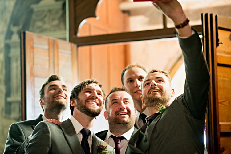 Groomsmen Selfie Beautiful Bicycle Country Marquee Wedding http://www.emmabphotography.com/