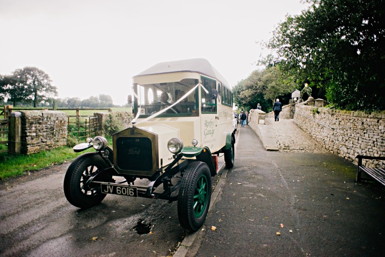 Vintage Bus Transport Beautiful Bicycle Country Marquee Wedding http://www.emmabphotography.com/