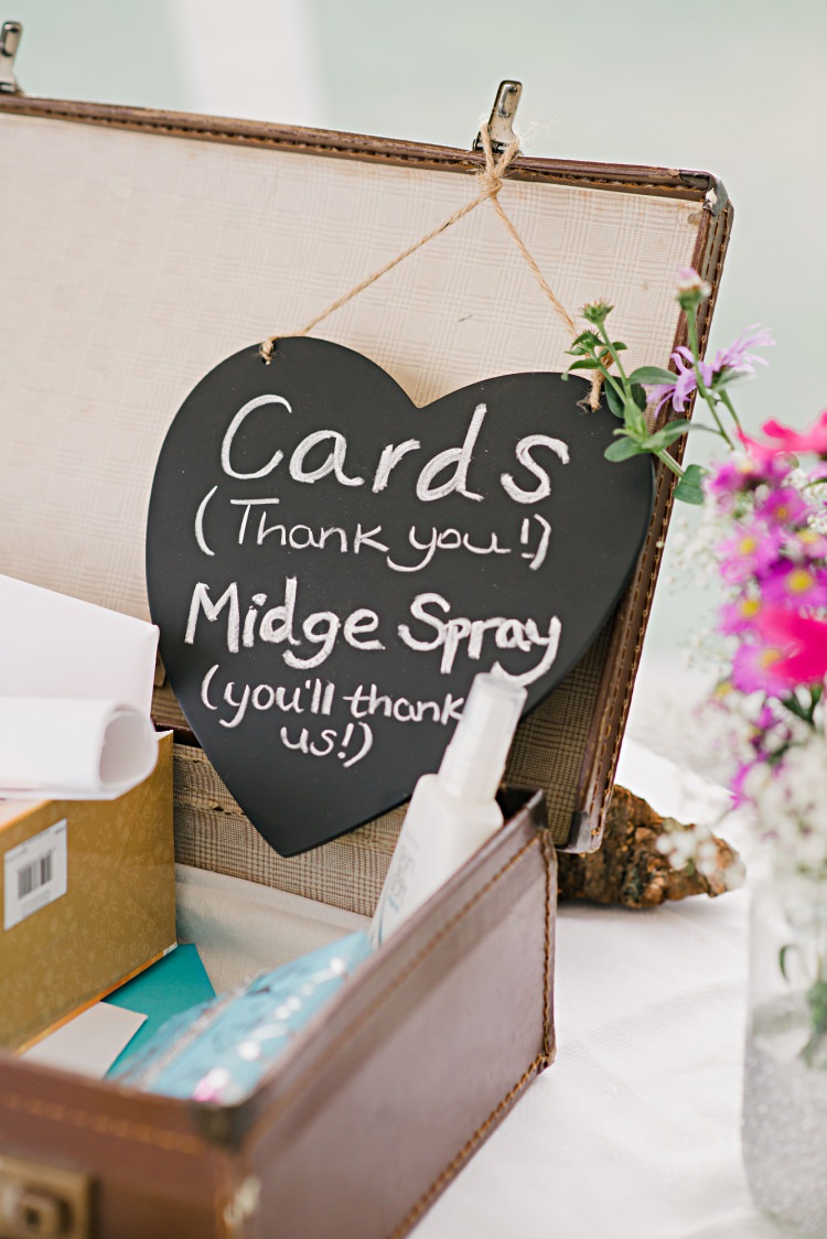 Card Suitcase Beautiful Bicycle Country Marquee Wedding http://www.emmabphotography.com/