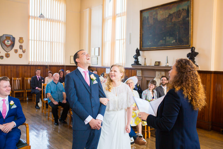 DIY Steam Railway Village Hall Wedding http://www.charlotterazzellphotography.com/