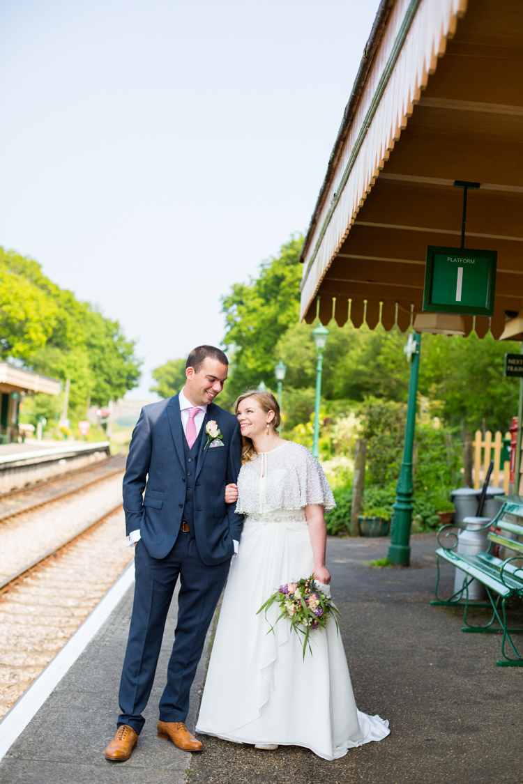 DIY Steam Railway Village Hall Wedding http://www.charlotterazzellphotography.com/