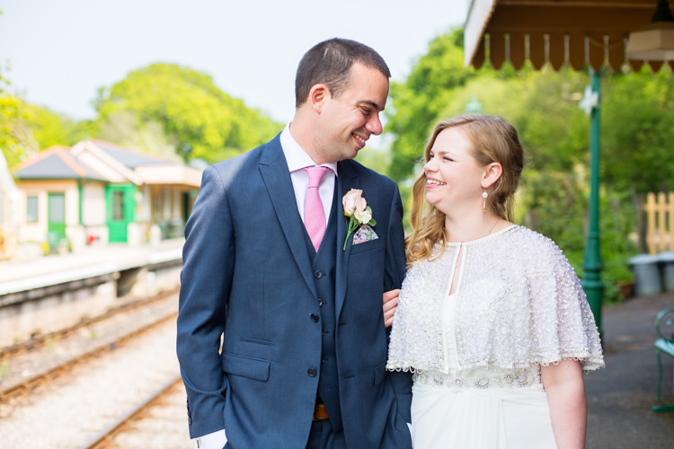 DIY Steam Railway Village Hall Wedding http://www.charlotterazzellphotography.com/