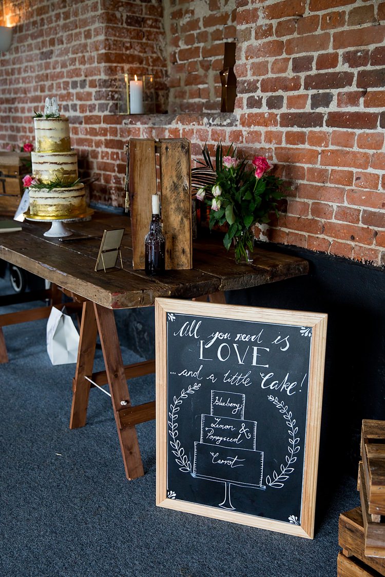 Cake Table Sign Black Chalk Board Pretty Relaxed Countryside Wedding http://katherineashdown.co.uk/