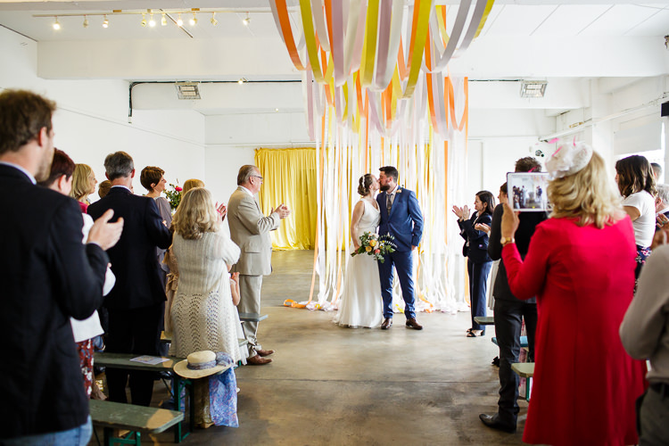 Creative DIY Industrial Warehouse Wedding http://www.michellehill.ca/