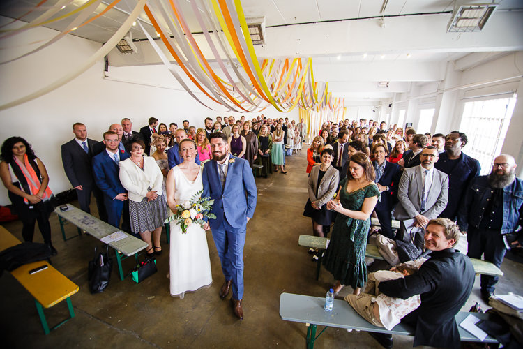 Creative DIY Industrial Warehouse Wedding http://www.michellehill.ca/