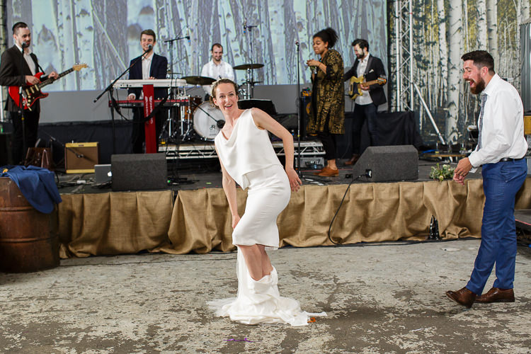 Creative DIY Industrial Warehouse Wedding http://www.michellehill.ca/