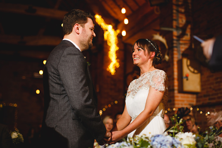 Casual Festival Feel Barn Wedding http://hbaphotography.com/