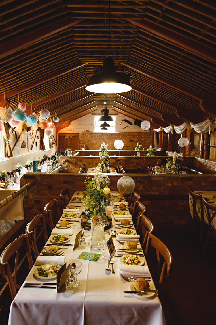 Park Farm House Derbyshire Casual Festival Feel Barn Wedding http://hbaphotography.com/