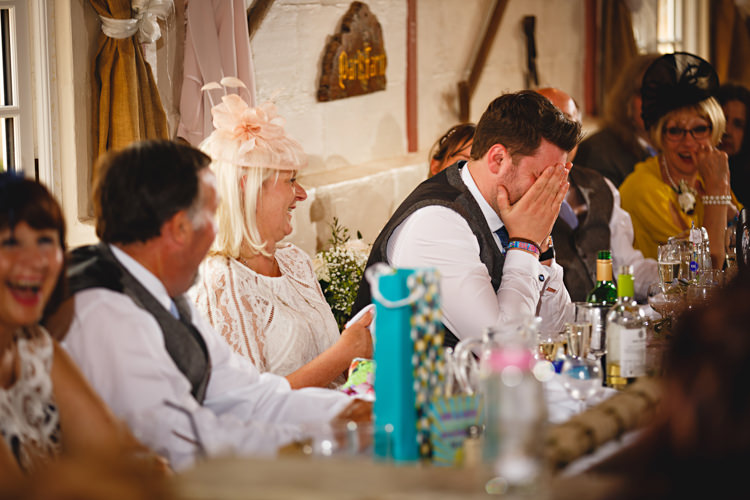 Casual Festival Feel Barn Wedding http://hbaphotography.com/