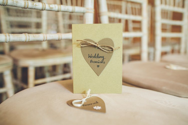 Order of Service Stationery Heart Whimsical Floral Lodge Wedding http://www.hdmphotography.co.uk/