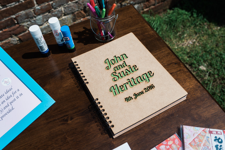 Guest Book Outdoor DIY Farm Wedding http://www.markewelsphotography.com/