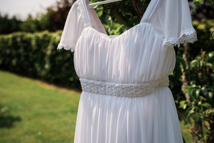 Home Made Dress Gown Bride Bridal Outdoor DIY Farm Wedding http://www.markewelsphotography.com/