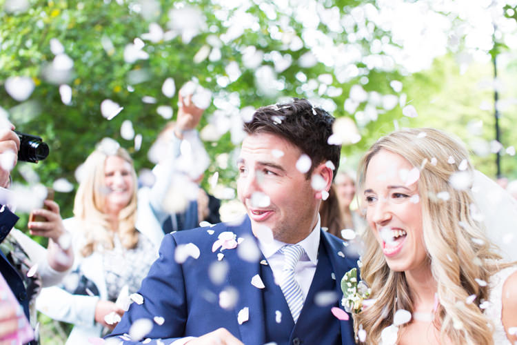 Confetti Throw Bride Groom Soft Pink Rustic Boho Wedding http://www.natashacadman.com/