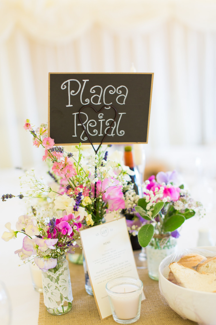 Lace Jar Flowers Centrepiece Table Decor Soft Pink Rustic Boho Wedding http://www.natashacadman.com/
