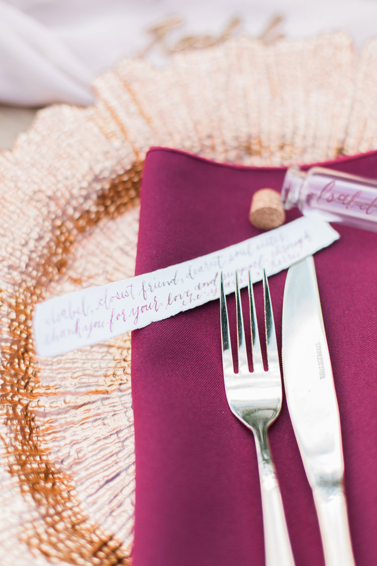 Favour Message Bottles Fine Art Bohemian Luxe Wedding Ideas http://jessicadaviesphotography.co.uk/