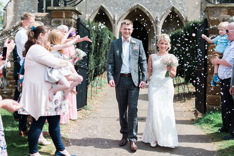 Confetti Throw Fresh Pink Barn Wedding http://www.charlotteleysphotography.co.uk/