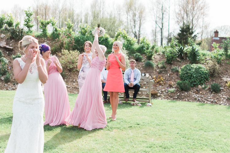 Fresh Pink Barn Wedding http://www.charlotteleysphotography.co.uk/