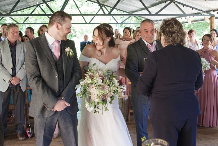 Pink Rustic Tipi Woodland Wedding http://kerryannduffy.com/