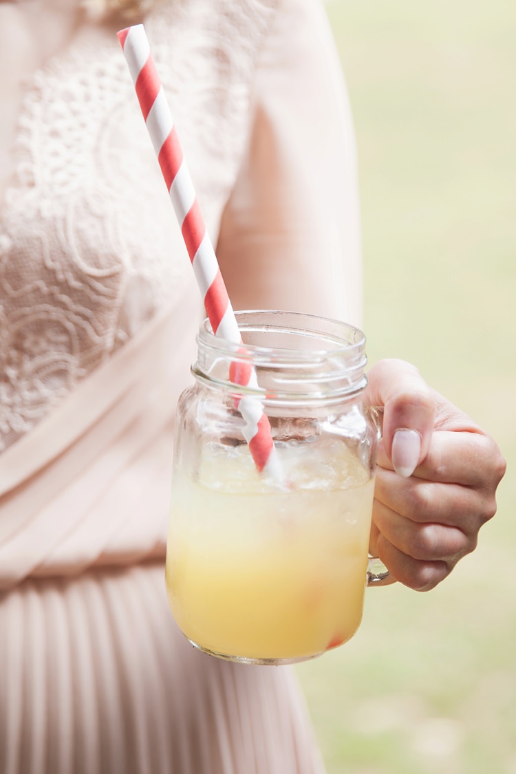 Jar Drink Straw Pink Rustic Tipi Woodland Wedding http://kerryannduffy.com/