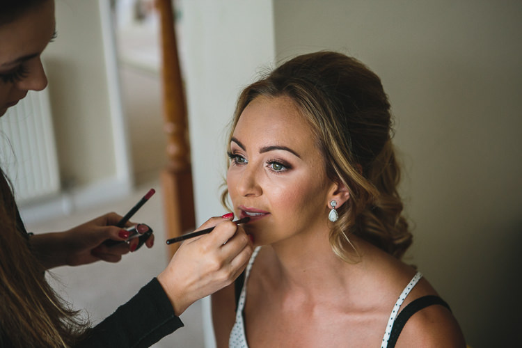 Make Up Bride Bridal Outdoorsy Colourful Tipi Wedding http://www.tierneyphotography.co.uk/