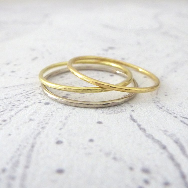 Delicate Elegant Wedding Rings Jewellery UK Nikki Stark 