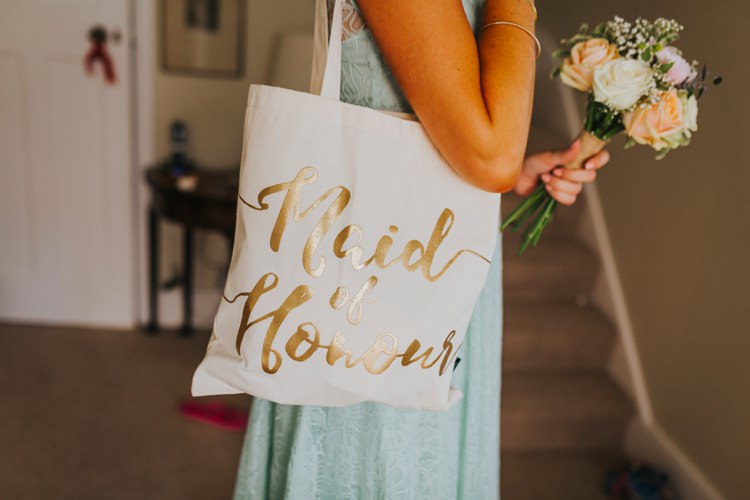 Maid of Honour Tote Bag Creative Festival Wedding http://benjaminstuart.co.uk/