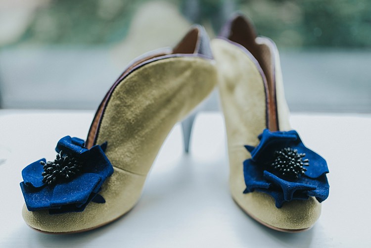Irregular Choice Shoes Booties Bride Bridal City Farm Yellow Blue Wedding http://www.baiandelle.com/