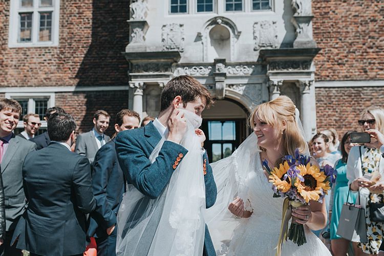 City Farm Yellow Blue Wedding http://www.baiandelle.com/