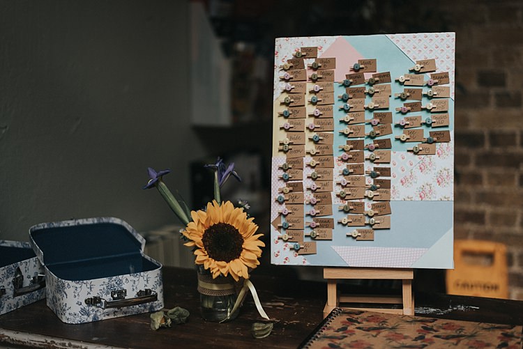 City Farm Yellow Blue Wedding http://www.baiandelle.com/