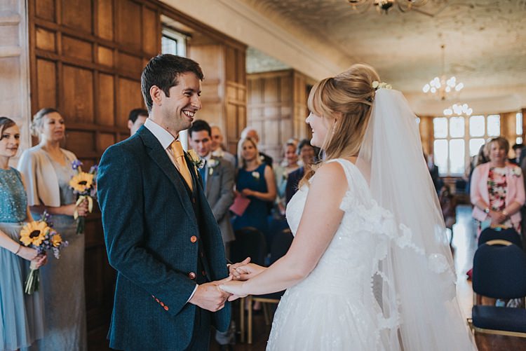 City Farm Yellow Blue Wedding http://www.baiandelle.com/