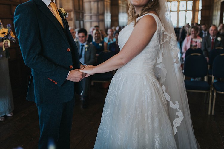 City Farm Yellow Blue Wedding http://www.baiandelle.com/