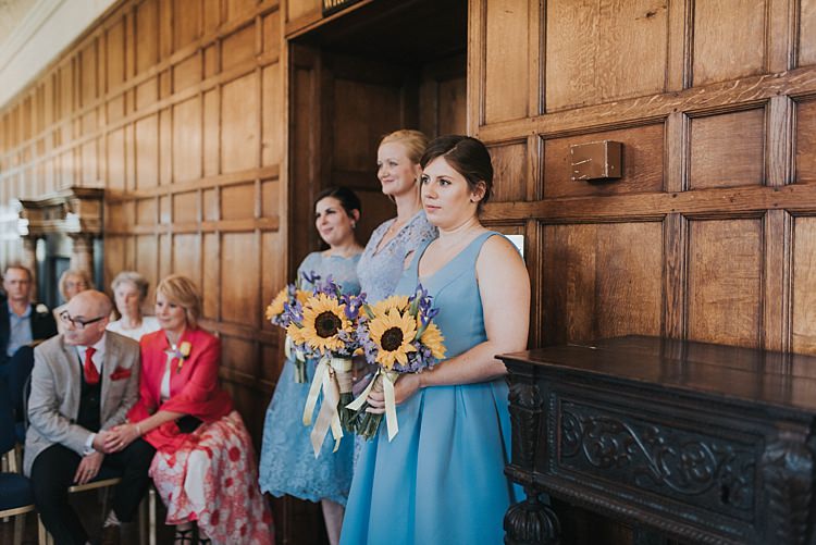 City Farm Yellow Blue Wedding http://www.baiandelle.com/