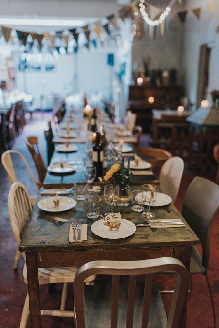 City Farm Yellow Blue Wedding http://www.baiandelle.com/