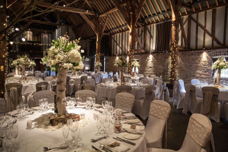 Cooling Castle Barn Kent Cosy Winter Barn Wedding http://kerryannduffy.com/
