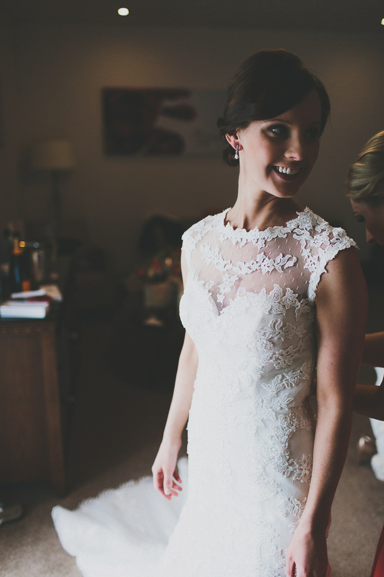 Sweetheart Lace Dress Gown Bride Bridal Rustic Coral Barn Wedding http://jasonwilliamsphotography.com/