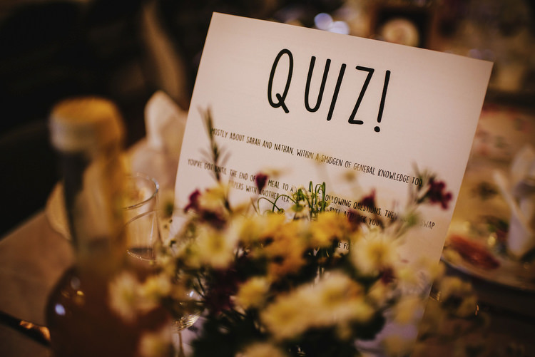 Quiz Creative Crafty Village Hall Wedding http://andygaines.com/
