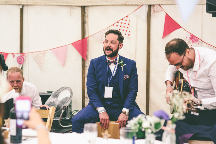 Home Made Glastonbury Festival Wedding http://www.emmaboileau.co.uk/