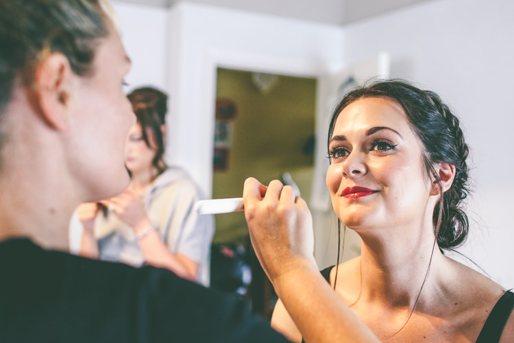 Make Up Bride Bridal Home Made Glastonbury Festival Wedding http://www.emmaboileau.co.uk/