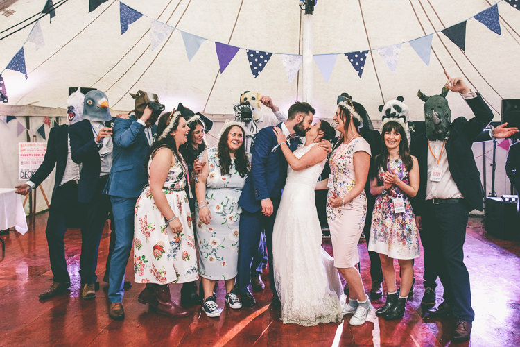 Home Made Glastonbury Festival Wedding http://www.emmaboileau.co.uk/