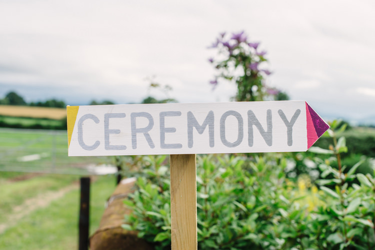 Sign Post Wooden Painted Big Top Farm Party Wedding http://www.robinstudios.com/