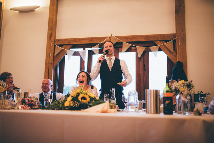 Outdoorsy Rustic Sunflowers Wedding http://www.helenjanesmiddy.com/