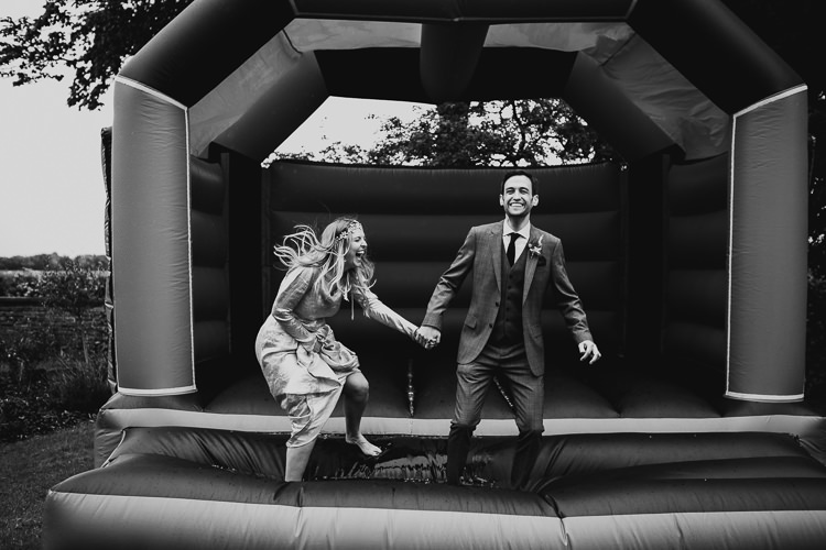 Bouncy Castle Stylish Indie Vintage Wedding http://www.timdunk.com/