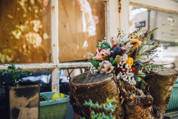 Dried Wild Flower Bouquet Bride Bridal Rural Rustic Autumn Wedding http://www.saltyseaphotography.com/