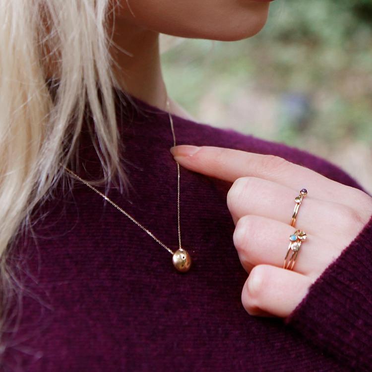 Delicate Elegant Wedding Rings Jewellery UK Nikki Stark 