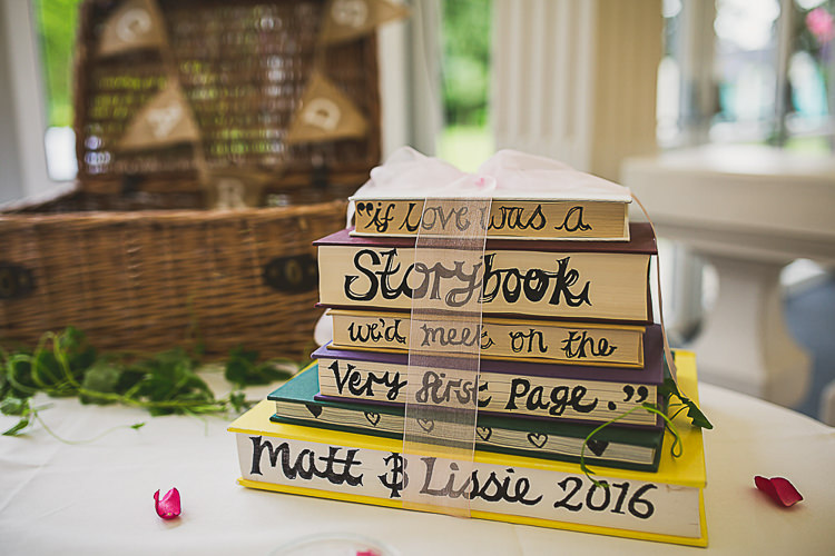 Books Sign Story Colourful Midsummer Night's Dream Party Wedding http://thespringles.com/