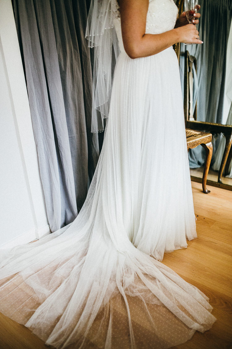 Polka Dot Tulle Dress Gown Bride Bridal Magical Midsummer Night's Dream Wedding http://www.beatriciphotography.co.uk/
